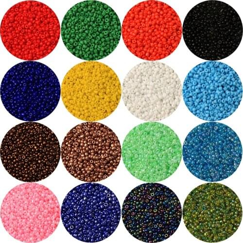 500-3000pcs 2 3 4mm Charm Czech Glass Seed Beads Austria Crystal Round Beads For Jewelry Making DIY Bracelet Necklace Accessorie