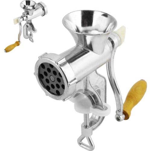Household Meat Grinder Aluminum Alloy Sausage Maker Kitchen Vegetable Chopper Food Processor Enema Machine