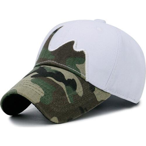 XdanqinX Adjustable Size Camouflage Tongue Caps Mens Cotton Camouflage Baseball Cap 2020 New Womens Fashion Brands Sports Hat