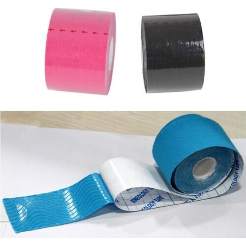 5m Kinesiology Elastic Sports Wrap Tape Physiotherapy Muscle Support Bandage Self Adhesive Sports Protector Support Pads