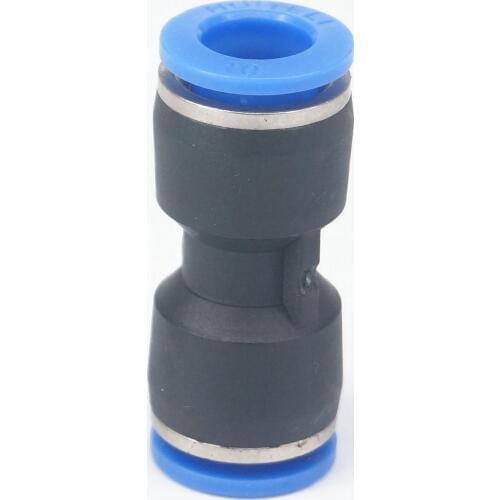 LOT 5 Fit Tube O/D 10mm Pneumatic Tee 3 Way Push In Connector Union Quick Release Air Fitting Plumbing