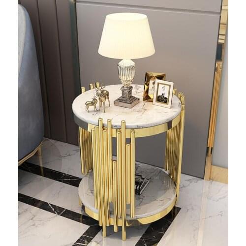 Edge several circular living room sofa corner several simple modern bedside table creative marble table small tea table