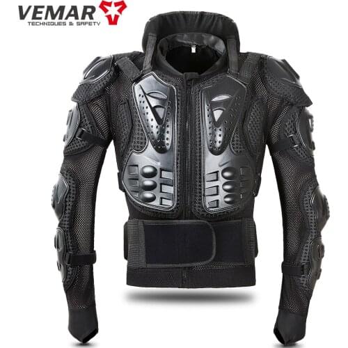 Vemar Motorcycle Jacket Protective Armor Jackets Protection Motocross Clothing Protector Back Protector Racing Full Body Jacket