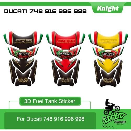 Suitable for Ducati 748 916 996 998 motorcycle 3D non-slip fish bone sticker modified fuel tank decorative decal