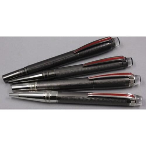 Luxury Writing Ballpoint Pen Roller Ball Pen Speed Metal Balck Grey Ball Point Pens Stationery Gift