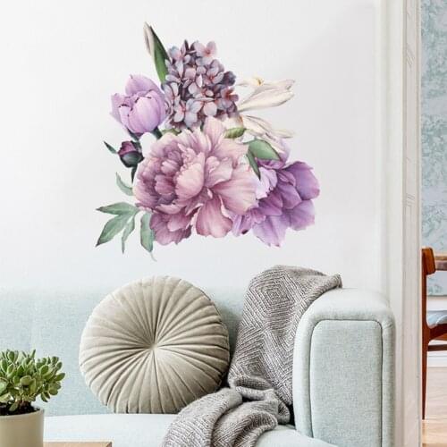 Removable Wall Sticker Sticker Stickers Wall Bedroom Decoration Flower