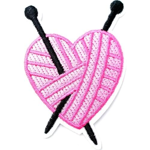 Wool (Size:5.0X7.2cm) Badge Iron On Patch Embroidered Applique Sewing Clothes Stickers Garment Badges Apparel Accessories