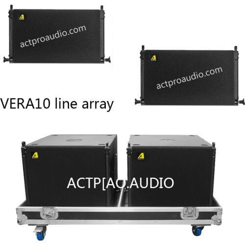 VERA10 double 10 inch VERAS15 single 15 inch subwoofer Mini Line Array Loudspeaker PA Speaker Sound System Stage Line Array