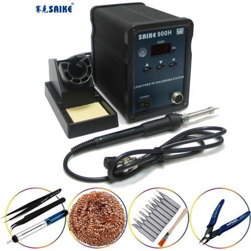SAIKE 900H High Frequency Soldering stationLead Free Eddy Current Heating Microcomputer Control Digital Welding Platform