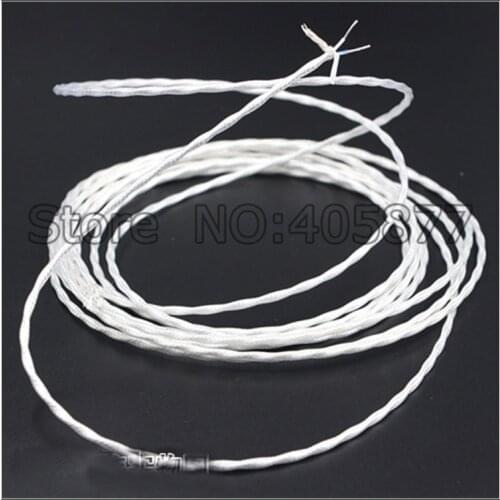 High quality Silver Plated Audio Video Cable Hifi Interconnect Cable 5 Meter