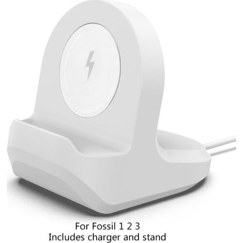 Charging Stand Dock Smart Watch Charger Cable for fossil- Q Gen 1 2 3 Watch