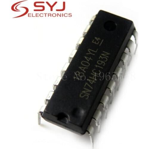 10pcs/lot SN74HC193N HD74HC193P 74HC193 DIP-16 In Stock