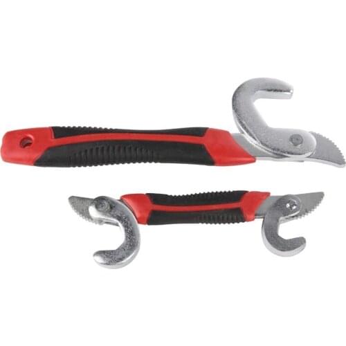 2Pcs Wrench High Carbon Steel Hook Wrench Spanner Hand Tool Durable Multifunctional Car Repair Tool Accessories Universal