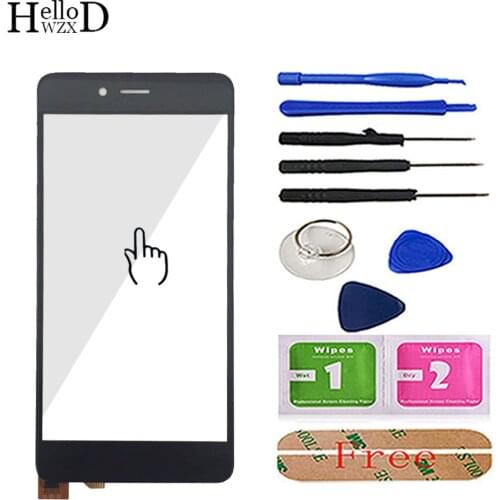 5'' Mobile Touch Screen Panel For Highscreen Easy S Touch Screen Digitizer Touchscreen Front Glass TouchPad Sensor Tools