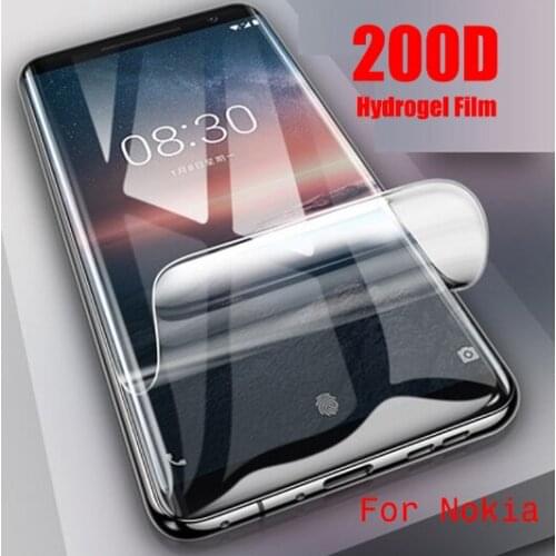 999D Screen Protector For Nokia 5.4 G20 G10 1.4 5.3 3.4 2.4 2.3 1.3 7.2 Hydrogel Film Protective Phone Film For Nokia 5.4