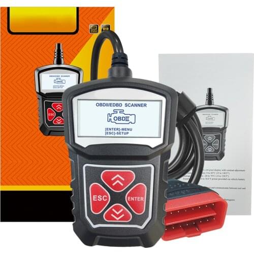 Car Scanner Reset Tool Car Diagnostic Unit Plastic Diagnostic Scanner Electric Portable with Built-in Speakers Real-Time Sensor