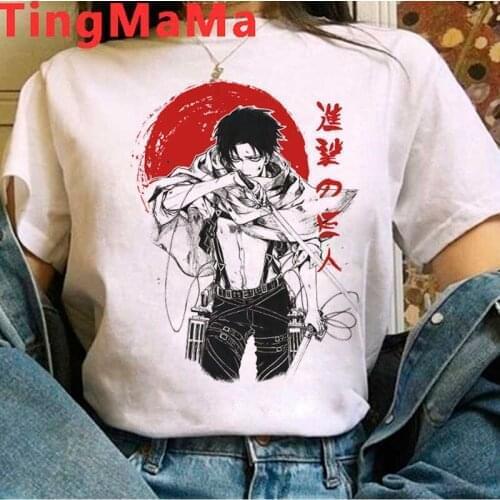 Attack on Titan Titans Attack clothes t-shirt men white t shirt casual aesthetic couple clothes vintage clothes tumblr