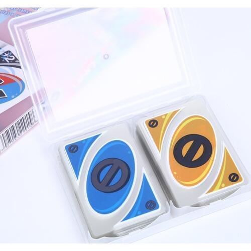 New Crystal brand waterproof and pressure-proof plastic PVC playing cards Board game card 108 cards with a box