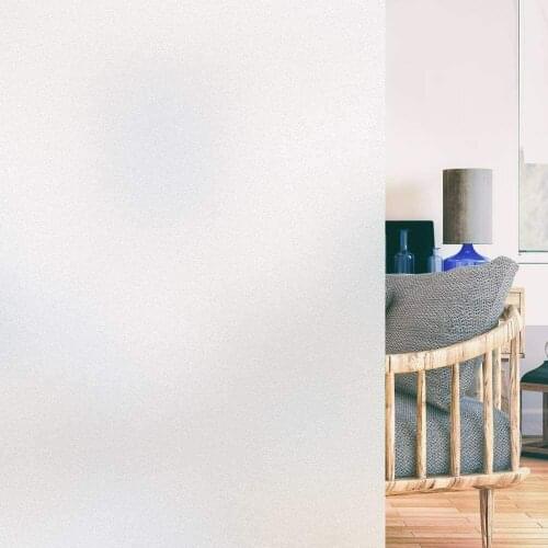 Matte White Glue-free Window Film To Protect Privacy Stickers Glue-free Electrostatic Adsorption Decorative Stickers