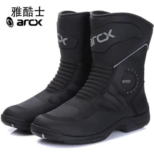 High quality motorcycle breathable boots motorcycle boots waterproof leathermotorcycle ankle shoes motorcycle shoes size 39 - 45