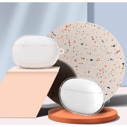 Compatible with-B-eats -Studio Buds Earbuds Charging Case Soft Transparent TPU Case Cover Skin Shokproof Shell