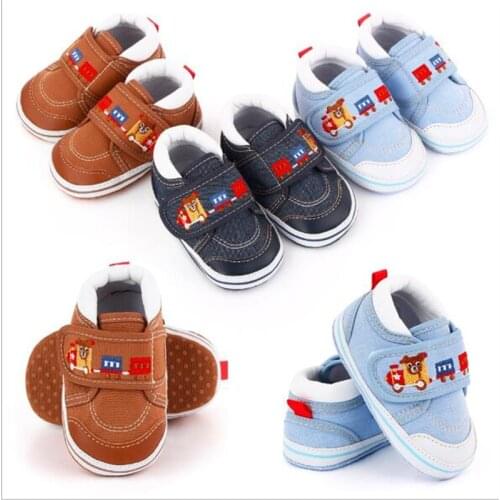 New Autumn Baby Shoes Soft Cotton Non-slip Sneakers Infants Boys Girls Casual Shoes Lovely Cartoon Toddler First Walkers