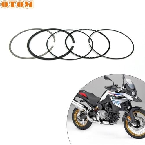 OTOM 2 Set Motorcycle Engine Parts BMW K8X Bore Size 84mm Piston Ring For BMW F750GS F850GS Gasket Off Road Pit Dirt Bike Enduro