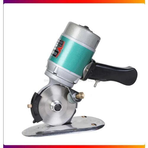 1pcs CZ-Y110 Portable cloth Cutting Machine garden knife cutting machine 110 mm Feed stroke 220V/150W No pole motor Round Knife