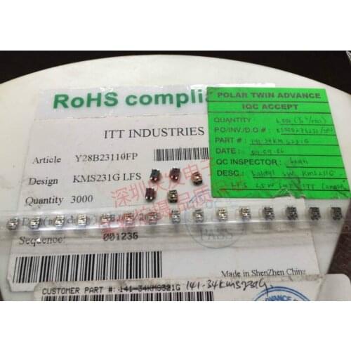 Japan C&K Touch Switch Side Button KMS231GLFS KMS231G Tortoise Switch Original Spot