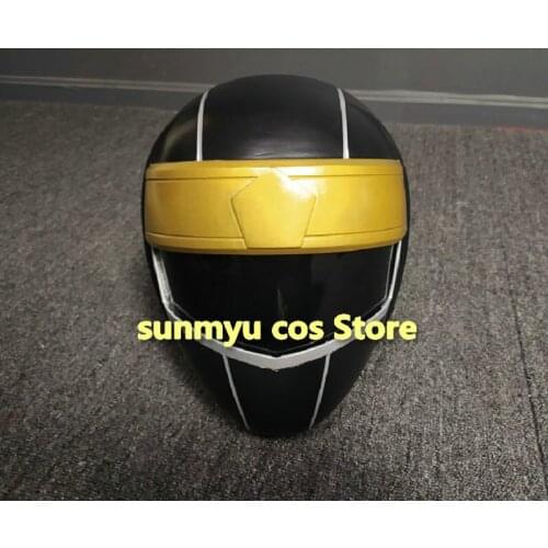 Ninja Sentai Kakuranger Black helmet mask Cosplay Halloween