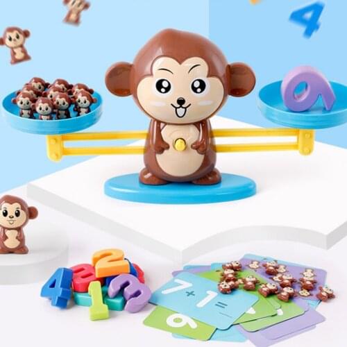 Preschool Educational Toy Balance Scale Toys for Addition Subtraction Learning