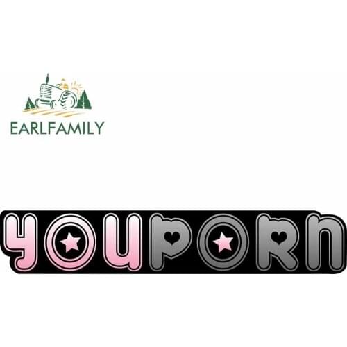 EARLFAMILY 13cm x 2.5cm for youporn Car Sticker Auto Vinyl Decals Waterproof Laptop Motorcycle Bumper Creative Car Assessoires