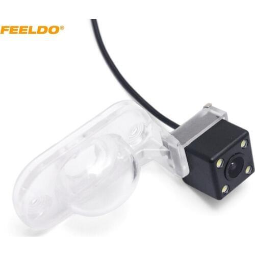 FEELDO 1PC Special Car Backup Rear View Camera With LED Light For JAC REFINE Reverse Parking Camera #FD-4026