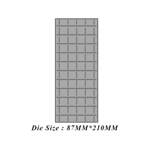 JMCRAFT 2021 Rectangle Background #1 Metal Cutting Dies DIY Scrapbook Handmade Paper Craft Metal Steel Template Dies