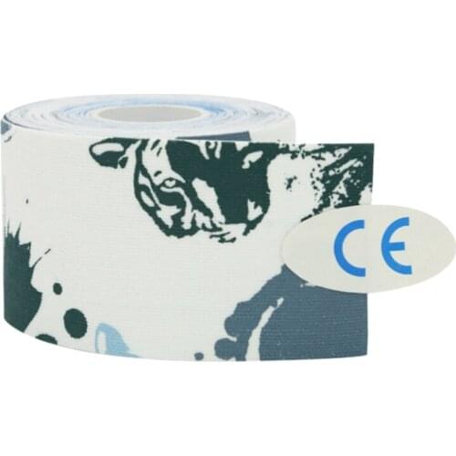 Kinesiology Tape Elastic Waterproof Breathable Athletes Sports Tape for Knees, Ankles, Elbow, Pain Relief and Muscle