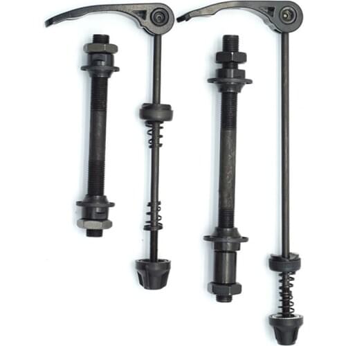 MTB Bike Quick Release Lever Axis Set Mountain Bike Wheel Hub Skewer Front Rear Axle Set 150/180mm Bicycle Skewers Bike Part