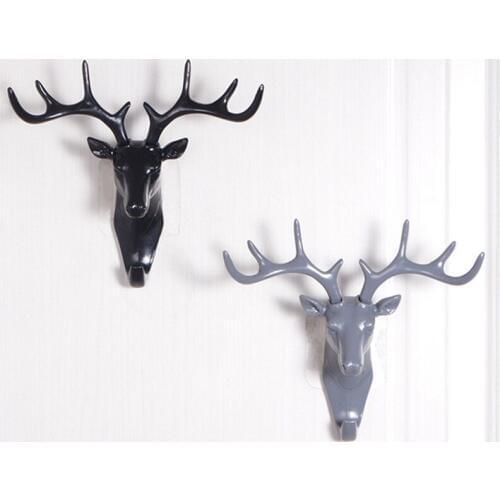 Multi-purpose Wall Coat Keys Bags Clothes Hook Wall Decor Hooks Antlers Creative Household Decor Bedroom Hooks