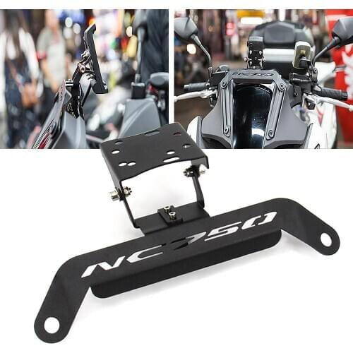 Motorcycle Accessories Front Phone Stand Holder Smartphone Phone GPS Navigaton Plate Bracket For HONDA NC750D NC 750D NC750 D
