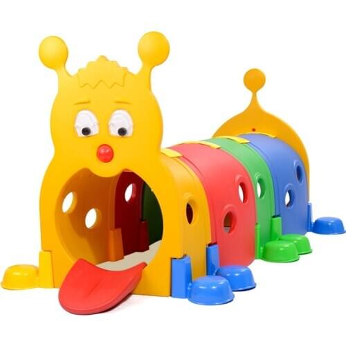 School kids plastic toy,Children drill holes,The caterpillar train
