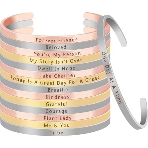 Souleather Engraved Bracelets