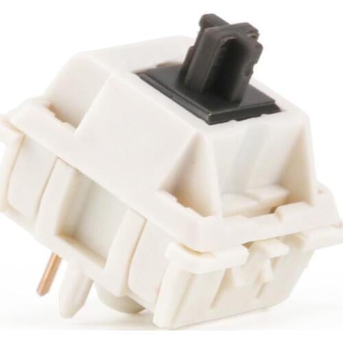 DUROCK Tactile Keyboard Switch Cream Housing Koala Key Switches 62g 67g Tactile keyswitch for Custom Mechanical Keyboards