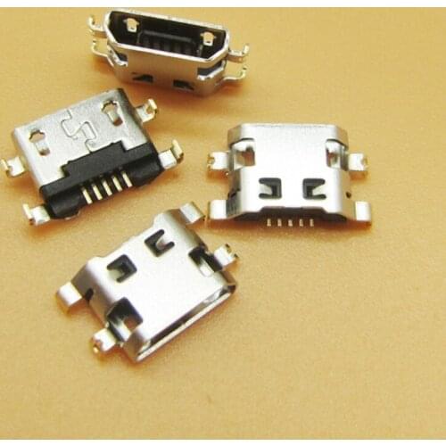 100pcs MINI Micro USB connector DE CARGA For ALCATEL POP 3 OT 5015 5015X 5015D POP3 DOCK CHARGING PORT SOCKET PLUG DOCK