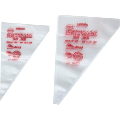 20pcs Disposable Pastry Bags S/M/L Size Piping Bag Confectionery Bags For Cream Fondant Cake Decorating Tools Bakeware