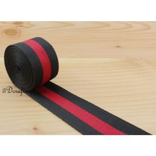 5 yards 1.5 inch(38mm) heavy weight polyester webbing Ribbon for key fob strap ZA49