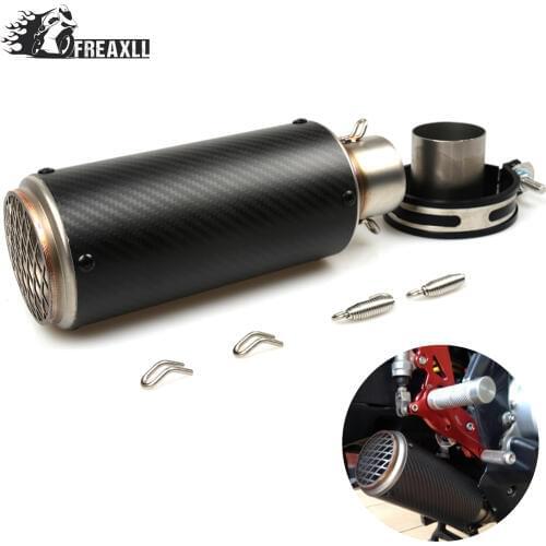 51MM Universal Dirt Bike Exhaust Motorcycle Escape Modified Scooter Exhaust Muffler large Displacement Motorcycle For YAMAHA