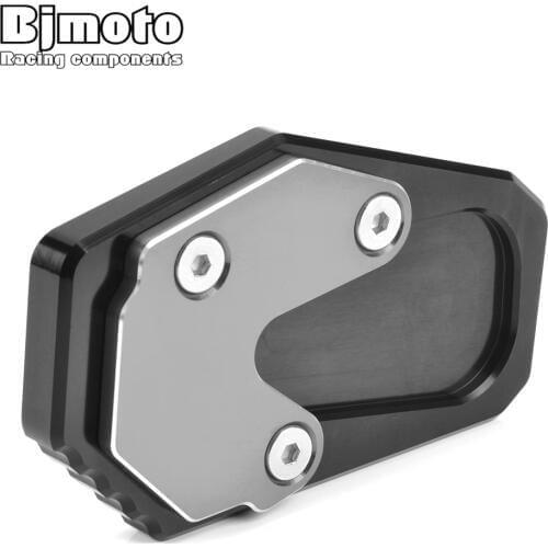 BJMOTO R 1200 RT Motorcycle Side Stand Enlarger For BMW R1200RT 2014-2018 Parking Kickstand Extension Base Plate