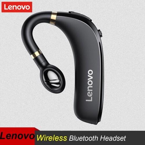 Lenovo HX106 Bluetooth Earphone Pro Ear Hook Wireless Bluetooth 5.0 Earbud With Microphone 40 Hours For Driving Meeting