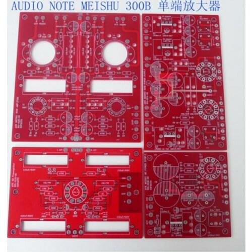 The latest DIY British original AUDIO NOTE MEI SHU AN300B single-ended combined post-level PCB board