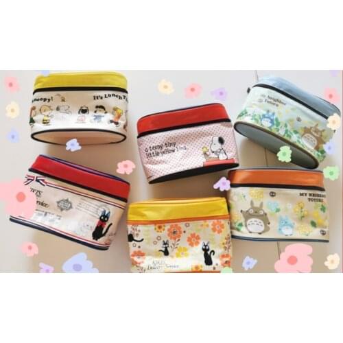 New Original My Neighbor Totoro Kikis Lunch Bag Canvas bag storage box dog Ghibli