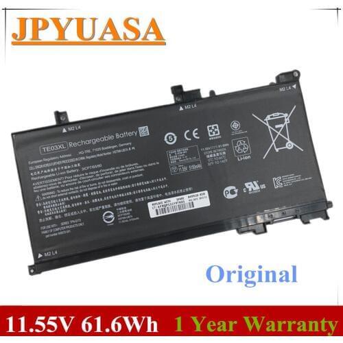 7XINbox 11.55V 5150mAh Original TE03XL Laptop Battery For HP WASD 15-AX015TX Omen 15-ax000 849910-850 HSTNN-UB7A TPN-Q173